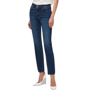 7 For All Mankind Roxanne Straight Leg Jeans  25